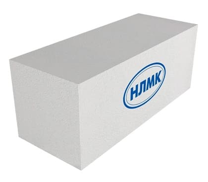 Блок газобетонный стеновой D500 B2,5 625х375х250 НЛМК